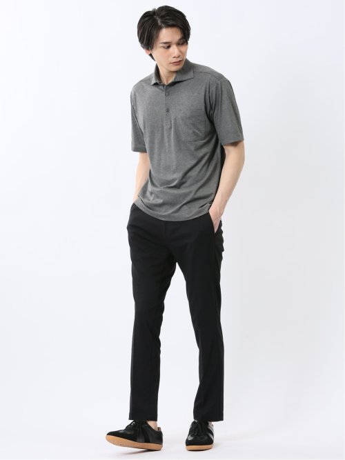 クロスストレッチ+エアー トラウザーパンツ 股下82cm