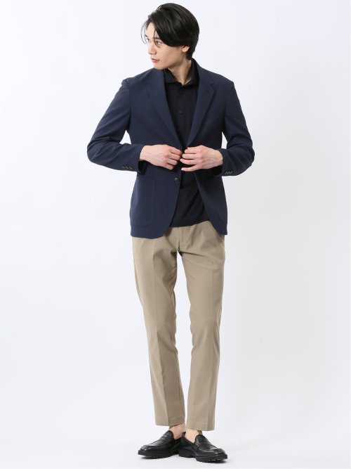 クロスストレッチ+エアー トラウザーパンツ 股下82cm