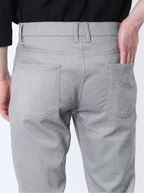 クロスストレッチ+クール スリムパンツ 股下82cm