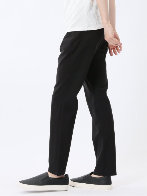 クロスストレッチ+クール スリムパンツ 股下82cm
