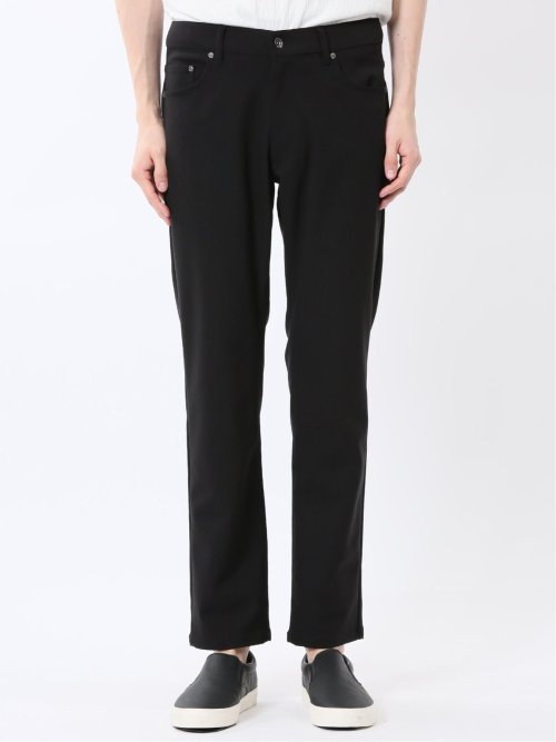 クロスストレッチ+クール スリムパンツ 股下82cm