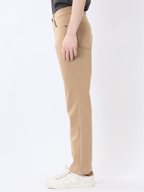 クロスストレッチ+クール スリムパンツ 股下82cm