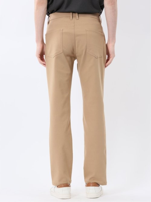 クロスストレッチ+クール スリムパンツ 股下82cm