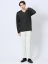 クロスストレッチ スリムパンツ デニム 股下82cm