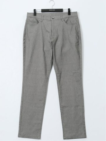 【大きいサイズ】グランバック/GRAND-BACK クロスストレッチ 5ポケットパンツ ヘリンボン