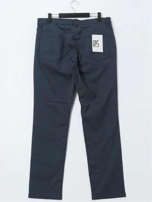 【大きいサイズ】グランバック/GRAND-BACK クロスストレッチ 5ポケットパンツ ヘリンボン