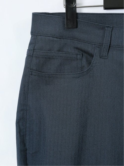 【大きいサイズ】グランバック/GRAND-BACK クロスストレッチ 5ポケットパンツ ヘリンボン