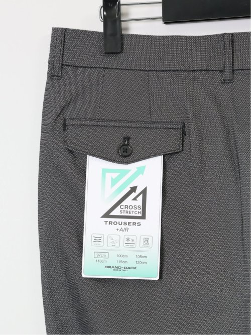 【大きいサイズ】グランバック/GRAND-BACK クロスストレッチ+エアー トラウザーパンツ