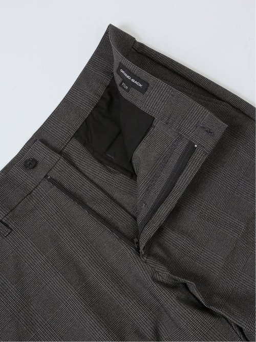 【大きいサイズ】グランバック/GRAND-BACK クロスストレッチ トラウザーパンツ