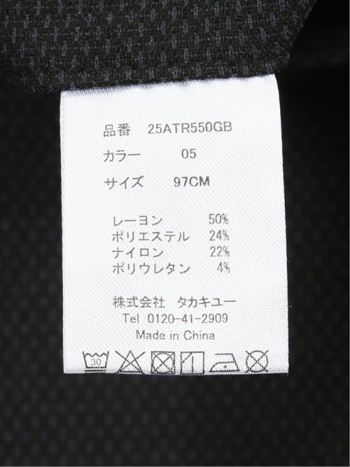 【大きいサイズ】グランバック/GRAND-BACK クロスストレッチ トラウザーパンツ ドビー