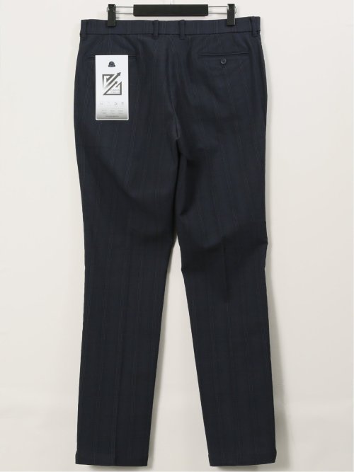 【大きいサイズ】グランバック/GRAND-BACK クロスストレッチ トラウザーパンツ グレンチェック