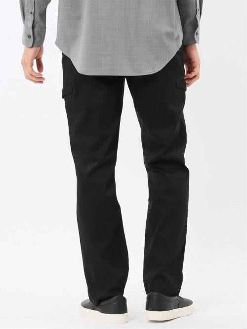 ピケストレッチ カーゴトラウザーパンツ