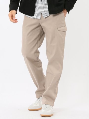 ピケストレッチ カーゴトラウザーパンツ