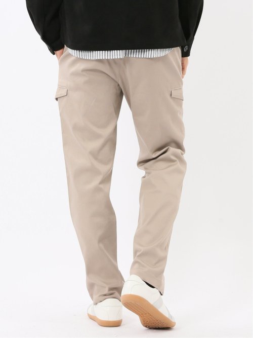 ピケストレッチ カーゴトラウザーパンツ