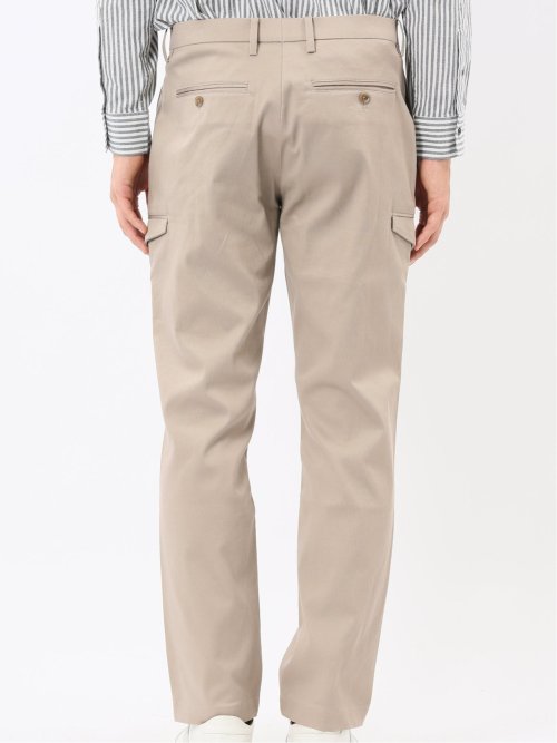 ピケストレッチ カーゴトラウザーパンツ