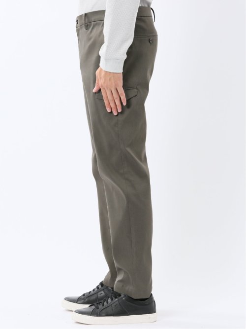ピケストレッチ カーゴトラウザーパンツ