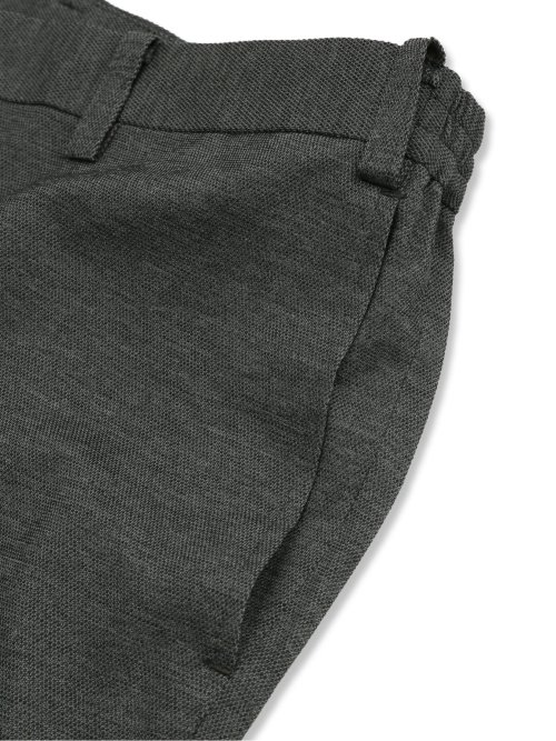 【大きいサイズ】グランバック/GRAND-BACK ストレッチ ノータック ニットパンツ