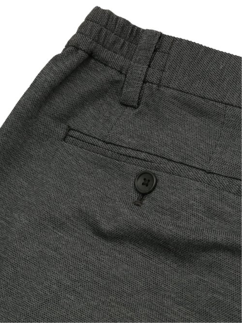 【大きいサイズ】グランバック/GRAND-BACK ストレッチ ノータック ニットパンツ