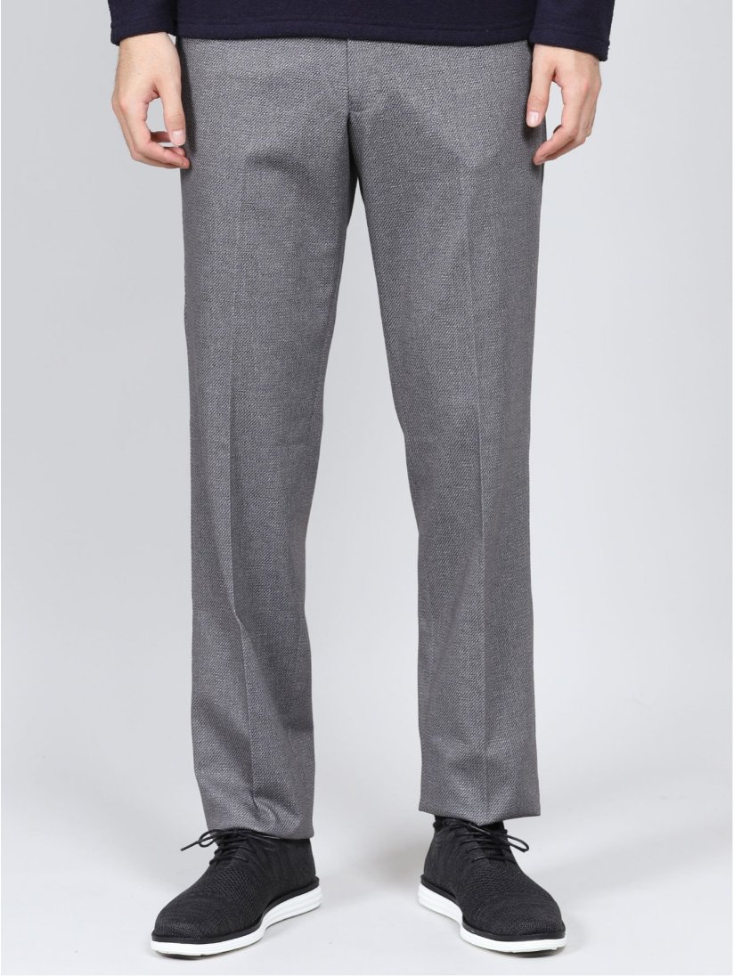 ストレッチジャージ プリントトラウザース M 06グレー パンツ Taka Q Online Shop タカキューオンラインショップ 公式通販