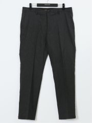 【大きいサイズ】ジーステージ/G-stage ストレッチ ピンストライプ トラウザーパンツ