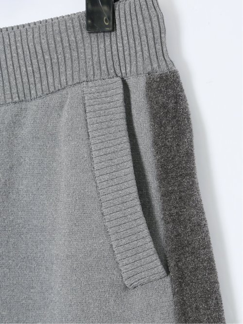 【大きいサイズ】ジーステージ/G-stage ウォッシャブル ミラノリブ イージーパンツ(セットアップ可能)