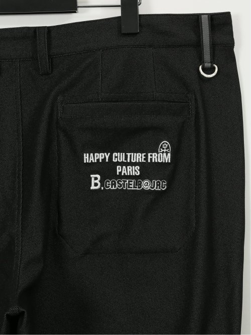 【大きいサイズ】カステルバジャック/CASTELBAJAC 接触冷感 ストレッチ ストレートパンツ