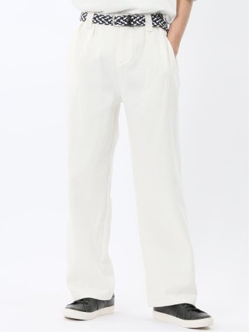 ドロー/DRAW ワイドテーパード チノパンツ