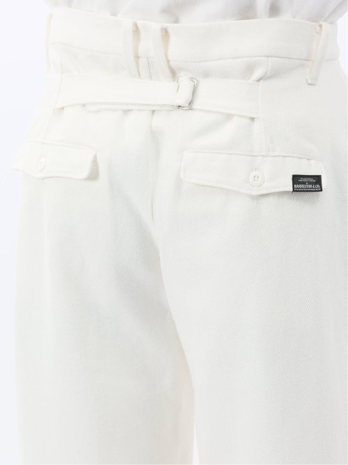 ドロー/DRAW ワイドテーパード チノパンツ