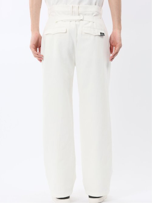 ドロー/DRAW ワイドテーパード チノパンツ