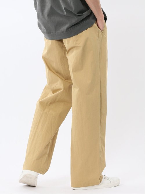 ドロー/DRAW ワイドテーパード チノパンツ