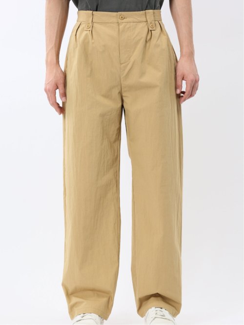 ドロー/DRAW ワイドテーパード チノパンツ