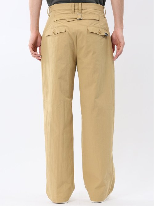 ドロー/DRAW ワイドテーパード チノパンツ