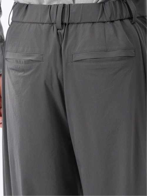 ストレッチ ナチュラルワッシャー ワンタックパンツ(セットアップ可能)