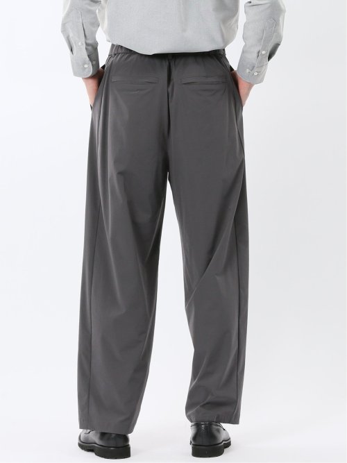 ストレッチ ナチュラルワッシャー ワンタックパンツ(セットアップ可能)