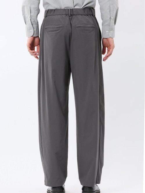 ストレッチ ナチュラルワッシャー ワンタックパンツ(セットアップ可能)