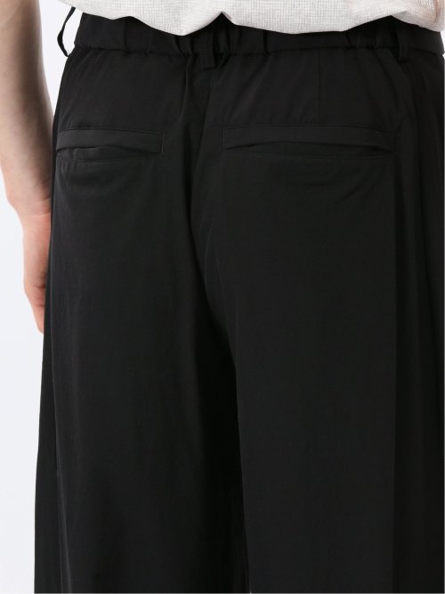 ストレッチ ナチュラルワッシャー ワンタックパンツ(セットアップ可能)