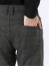 パンツ メンズ ストレッチ スリム 5ポケット テーパード プリント クロスストレッチ