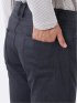 パンツ メンズ ストレッチ スリム 5ポケット テーパード プリント クロスストレッチ