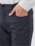 パンツ メンズ ストレッチ スリム 5ポケット テーパード プリント クロスストレッチ