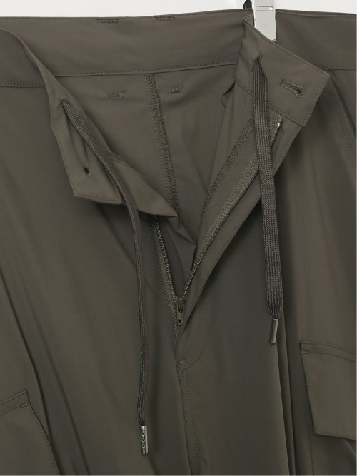 軽量 ストレッチ ナイロン混 カーゴ パンツ
