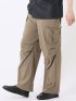 パンツ メンズ ストレッチ 軽量 カーゴ テーパード ナイロン混