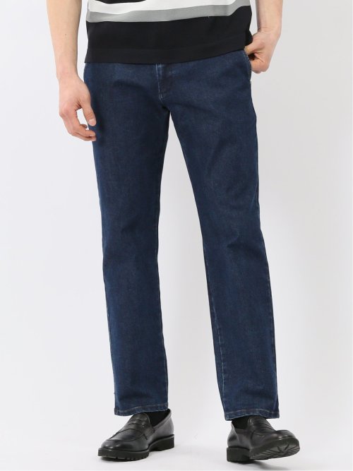 ストレッチ デニム トラウザーパンツ(セットアップ可能)