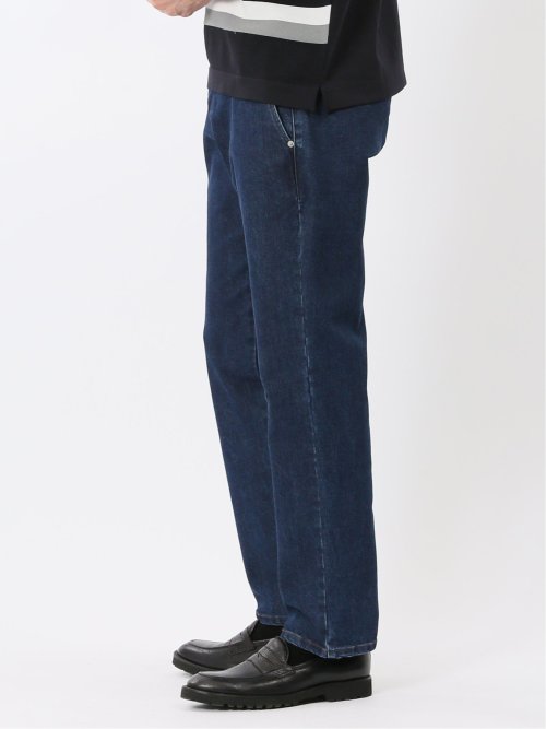 ストレッチ デニム トラウザーパンツ(セットアップ可能)