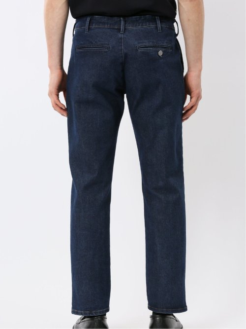 ストレッチ デニム トラウザーパンツ(セットアップ可能)