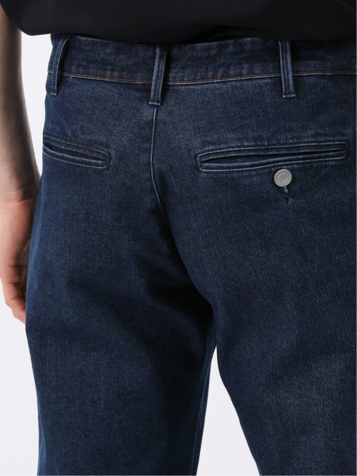 ストレッチ デニム トラウザーパンツ(セットアップ可能)