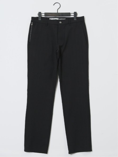 ストレッチ サイドジップ トラウザーパンツ