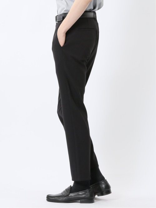 ストレッチ サイドジップ トラウザーパンツ