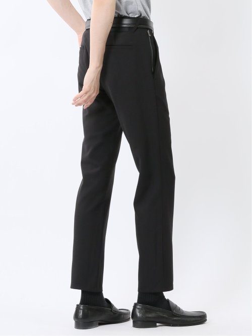 ストレッチ サイドジップ トラウザーパンツ