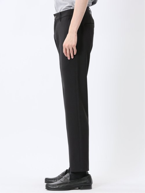 ストレッチ サイドジップ トラウザーパンツ