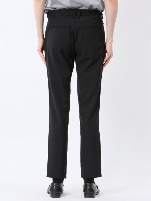 ストレッチ サイドジップ トラウザーパンツ